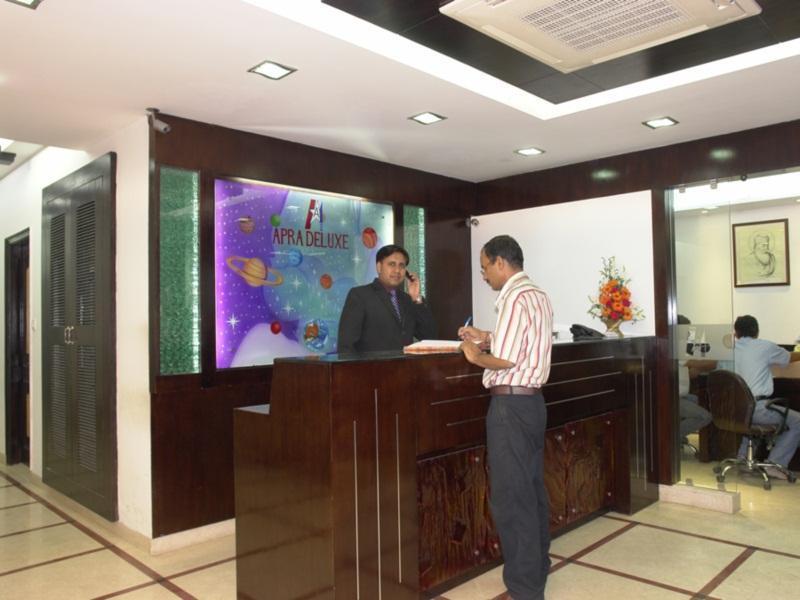 Hotel Apra Deluxe Νέο Δελχί Εσωτερικό φωτογραφία